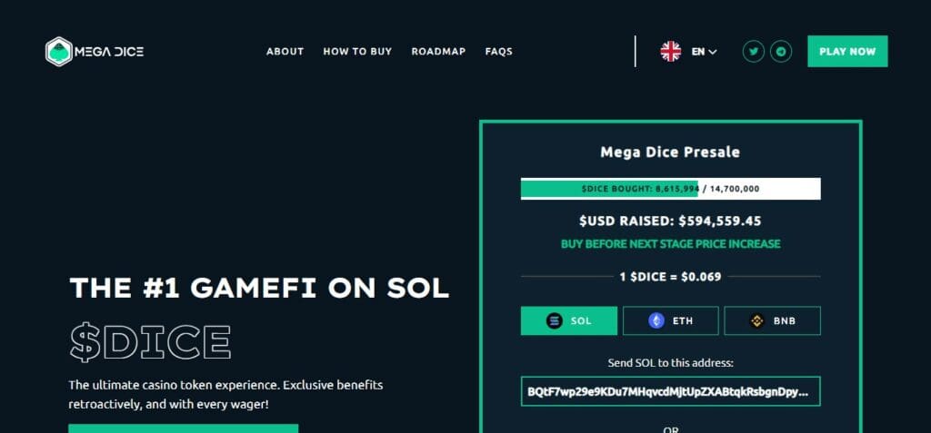 10 Best Crypto Presales in July 2024 ( Updated ) 4 Mega Dice Token