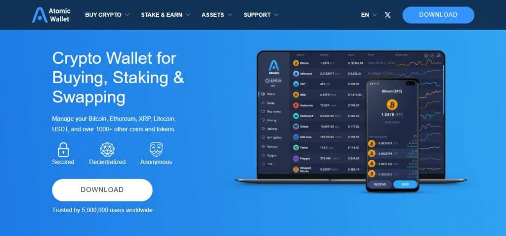 Best Bnb Wallets For 2024: I Picked Top BNB Wallet 3 Atomic Wallet