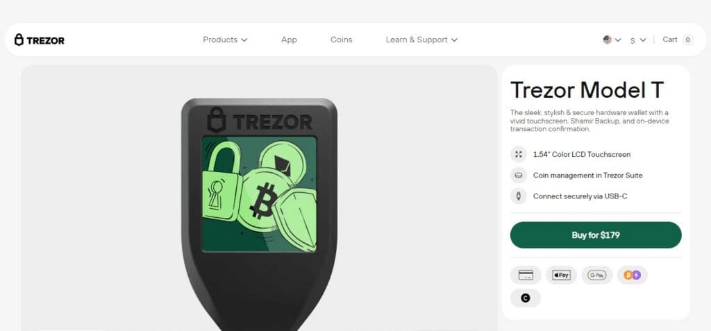 Best Bnb Wallets For 2024: I Picked Top BNB Wallet 6 Trezor Model T
