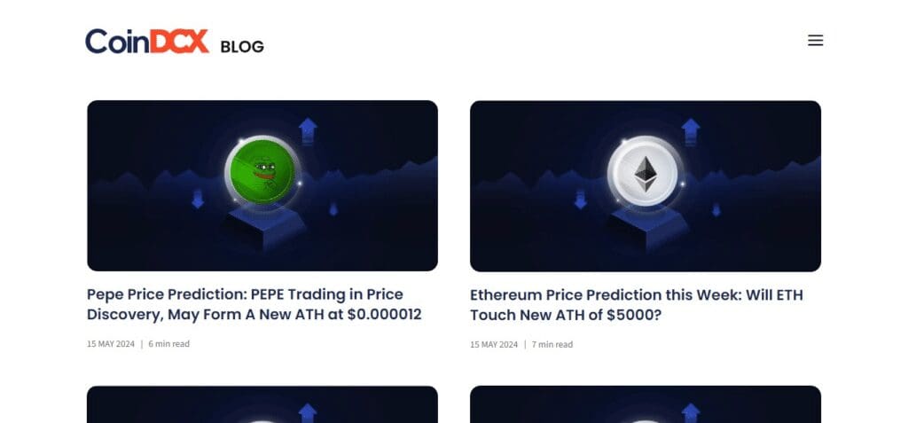 10 Best Crypto Prediction Sites in 2024 8 CoinDCX Price Predictions