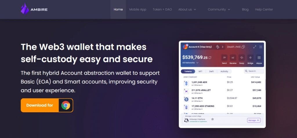 10 Best Crypto Wallet in Japan: I Picked Top Wallet 11 Ambire Wallet