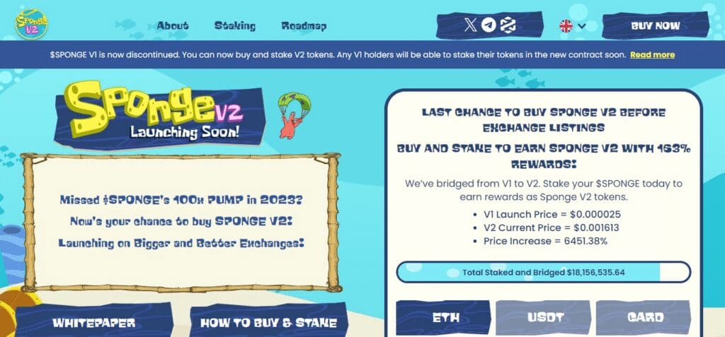 10 Best Crypto Games: We Picked Top Games 3 Sponge V2