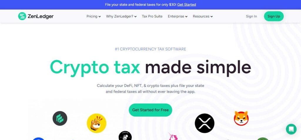 10 Best Crypto Tax Software: I Picked Top Tax Software 2024 4 ZenLedger Crypto Tax Software
