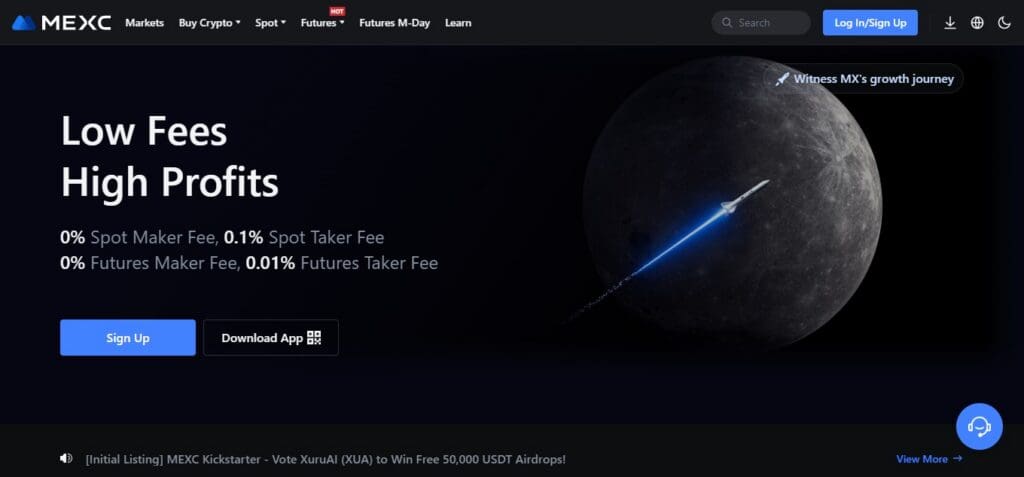 12 Best Crypto Exchange in Dubai In 2025 9 MEXC