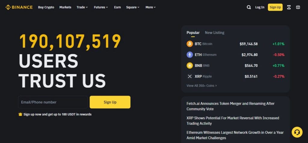 12 Best Crypto Exchange in Dubai In 2025 5 BINANCE