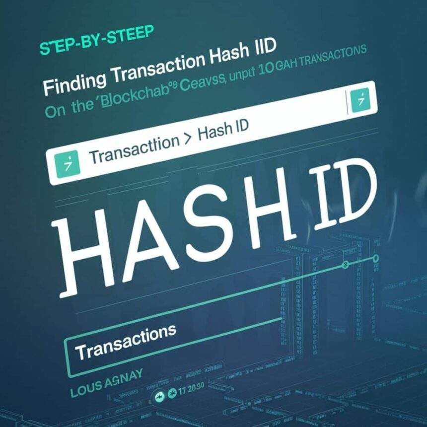 How To Find Transaction Hash ID on Blockchain?