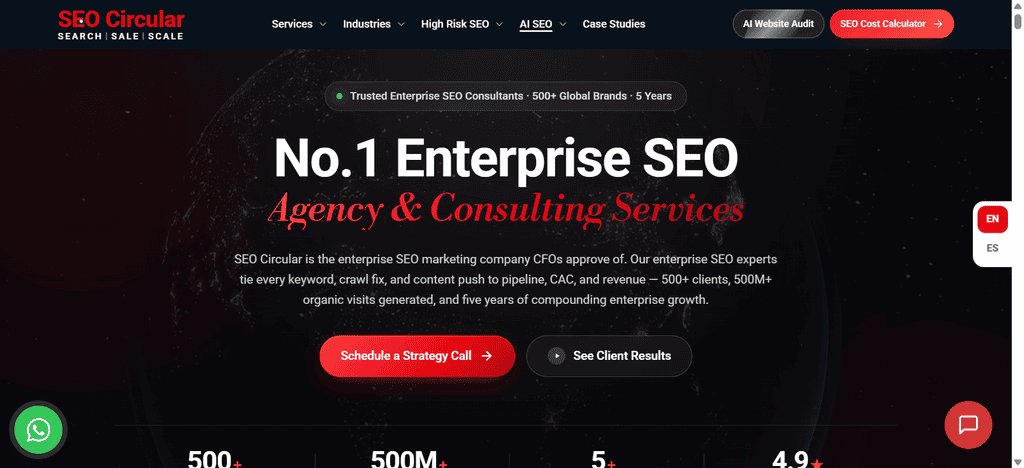 SEO Circular is a digital marketing agency that offers a variety of services