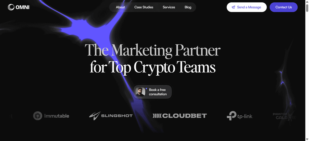 OMNI Agency focuses on marketing for the Web3 and crypto industry 
