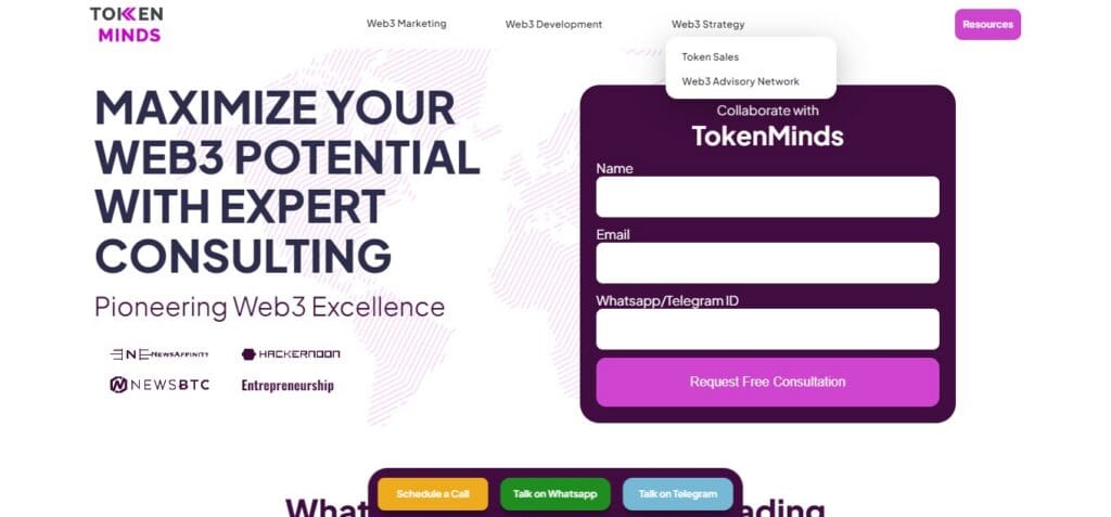 10 Best Metaverse Marketing Agency: Read Our Full Review 9 TokenMinds Metaverse Marketing Agency