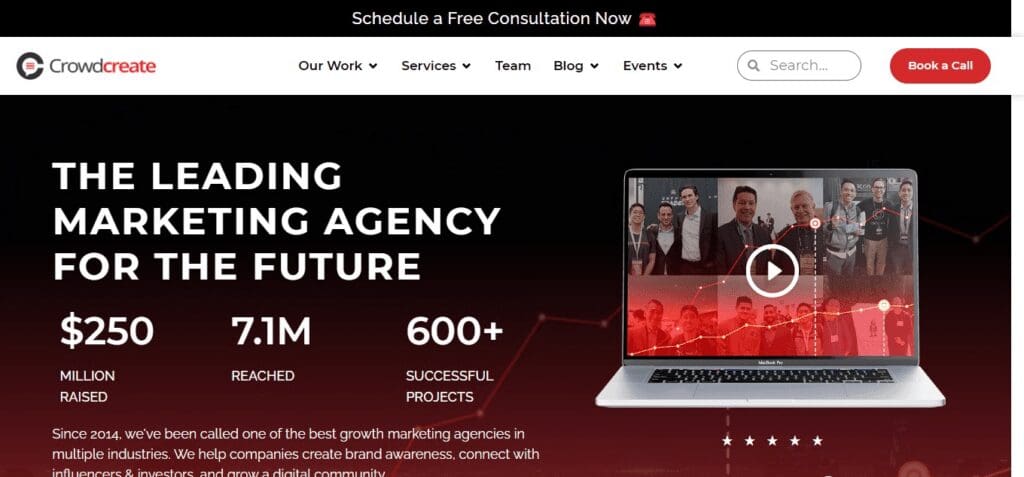 10 Best Web3 Influencer Agency: Top 10 Web3 Agency 7 Crowdcreate