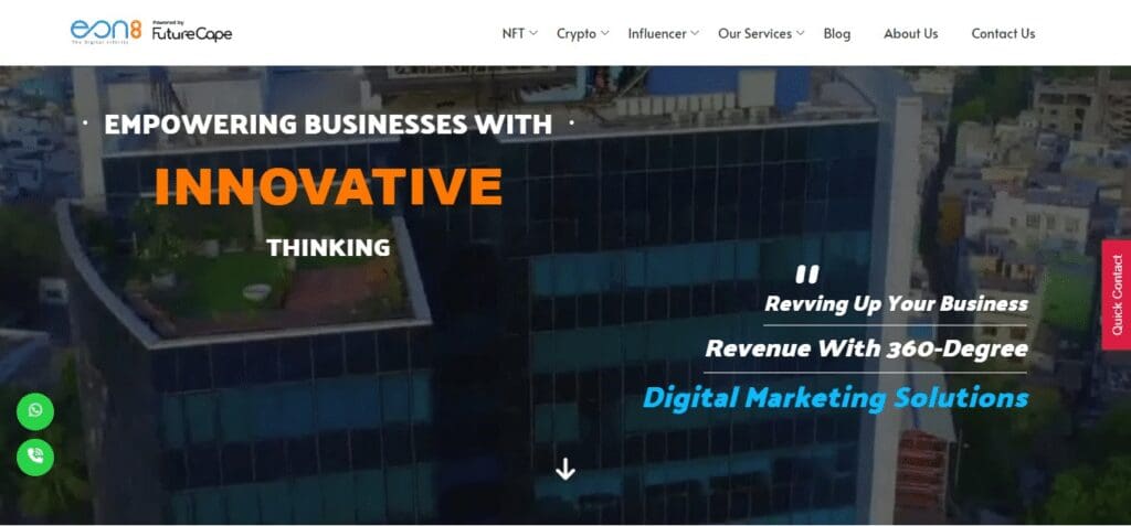 10 Best NFT PR Agency: Read Our Full Review 4 Eon8 NFT PR Agency