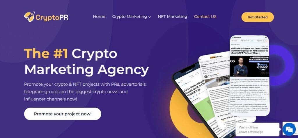 10 Best DeFi Marketing Agency: Grow Your Defi Project 5 CRYPTOPR DeFi Marketing Agency