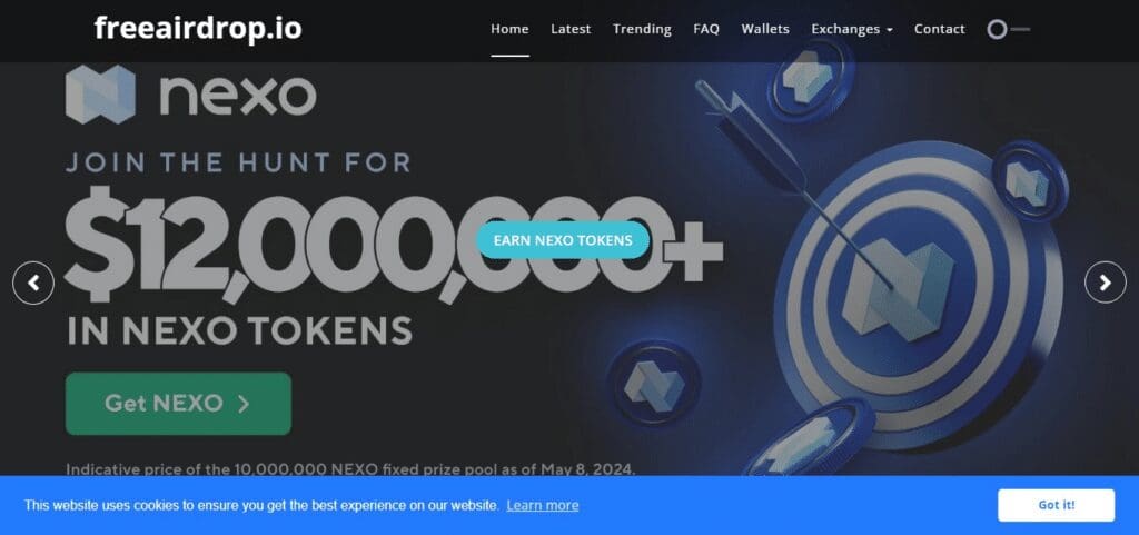 10 Best Cryptocurrency Airdrop Review Platform 5 Freeairdrop.io