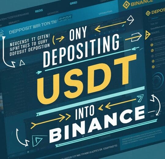 How to deposit USDT into Binance?