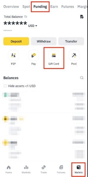 How To Redeem A Gift Card on Binance: Step By Step Guide 3 Gift Card