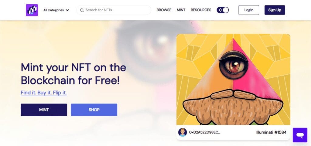 Mintable NFT Marketplace