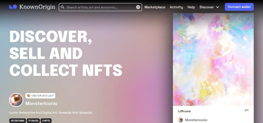 KnownOrigin NFT Marketplace