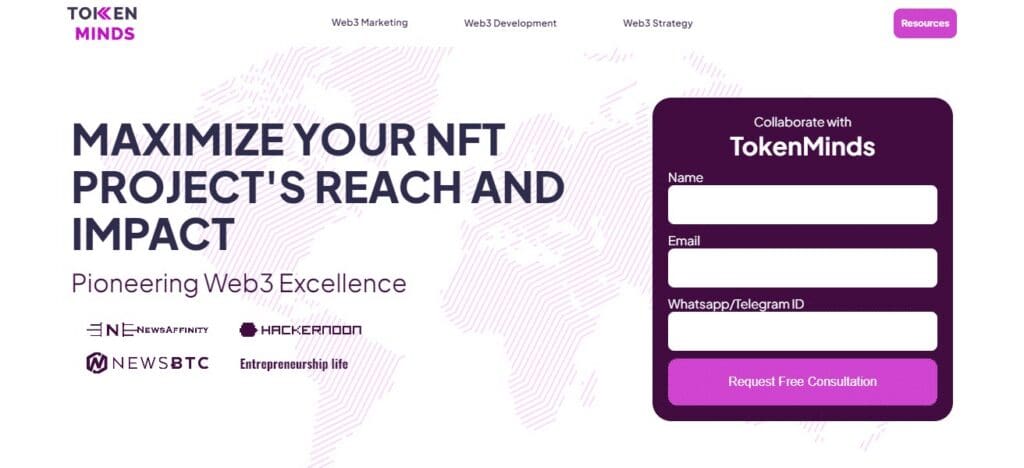 10 Best NFT Influencer Agency: Top 10 NFT Agency 5 TokenMinds NFT Influencer Agency