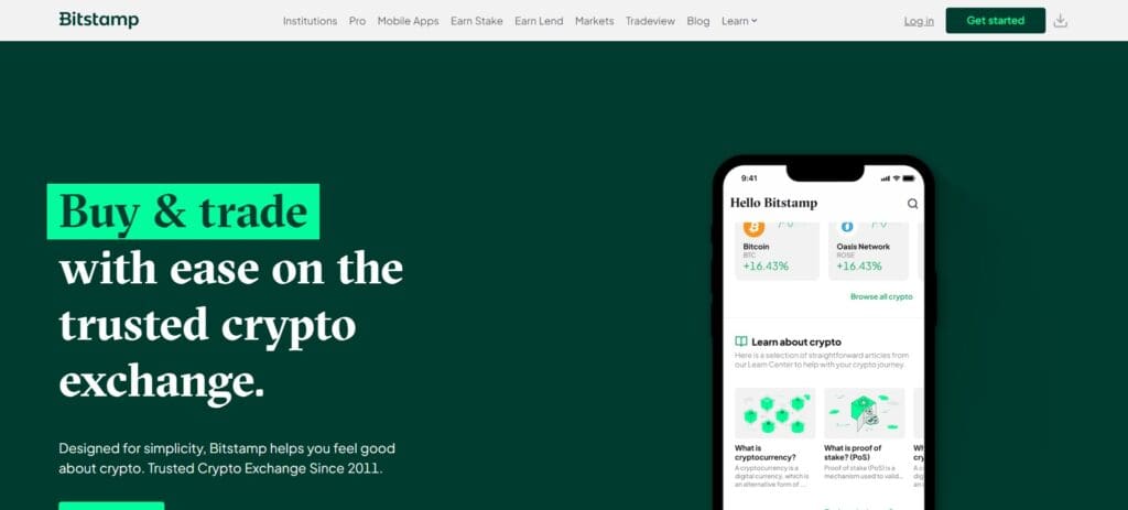  bitstamp  Crypto Exchange In Netherlands