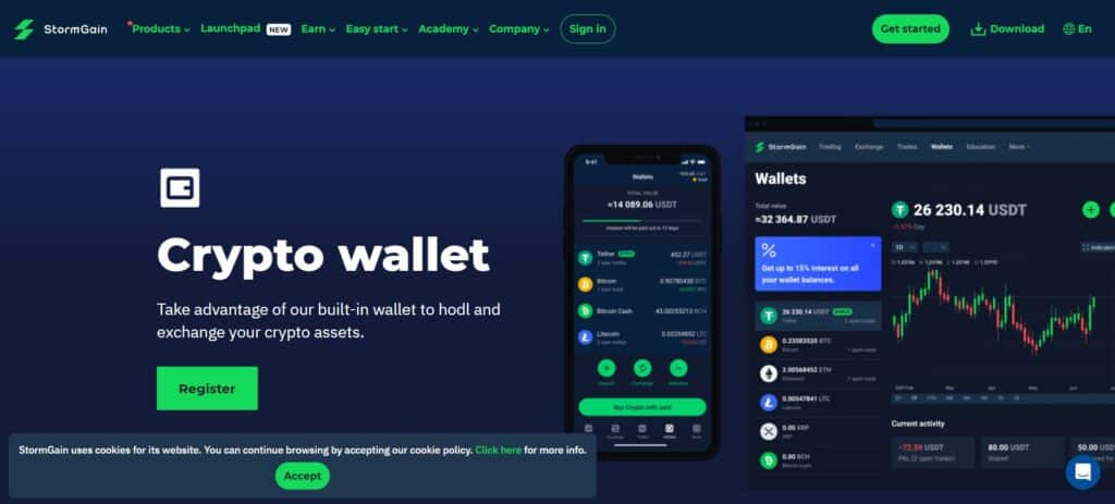 15 Best Multi-chain Cryptocurrency Wallets in 2024 8 StormGain Wallet Multi-chain