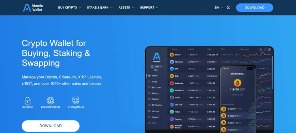 15 Best Multi-chain Cryptocurrency Wallets in 2024 14 Atomic Wallet Multi-chain