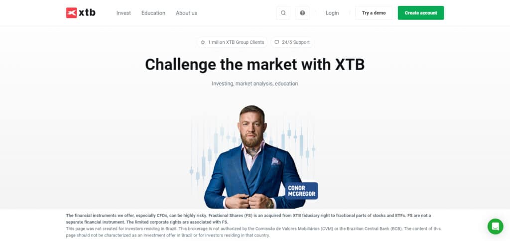 XTB Finland Stock Broker