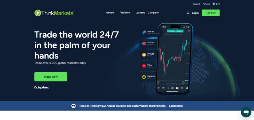 ThinkMarkets Finland Stock Broker