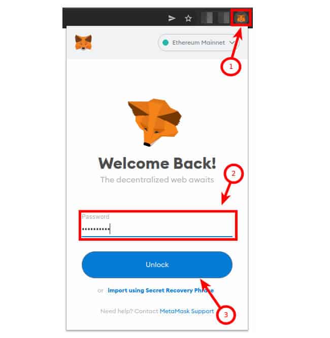 How Do I Delete Accounts From Metamask? 3 Step 1: Launch Metamask and enter your password to unlock the account.