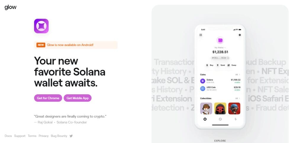 10 Best Web 3 Wallets: High Secure & Trusted Web 3 Wallets 7 Glow Web 3 Wallet