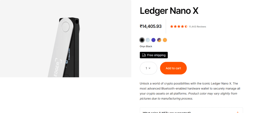 What is Raca Coin? How It Works & Its Features 2024 Review 5 How To Store Raca Coin? Ledger Nano X: