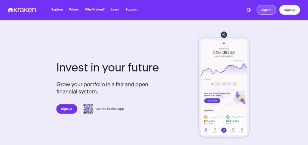 6 Best Crypto Futures Exchanges In USA: Features & Short Review 2025 5 Kraken Crypto Future Exchange USA