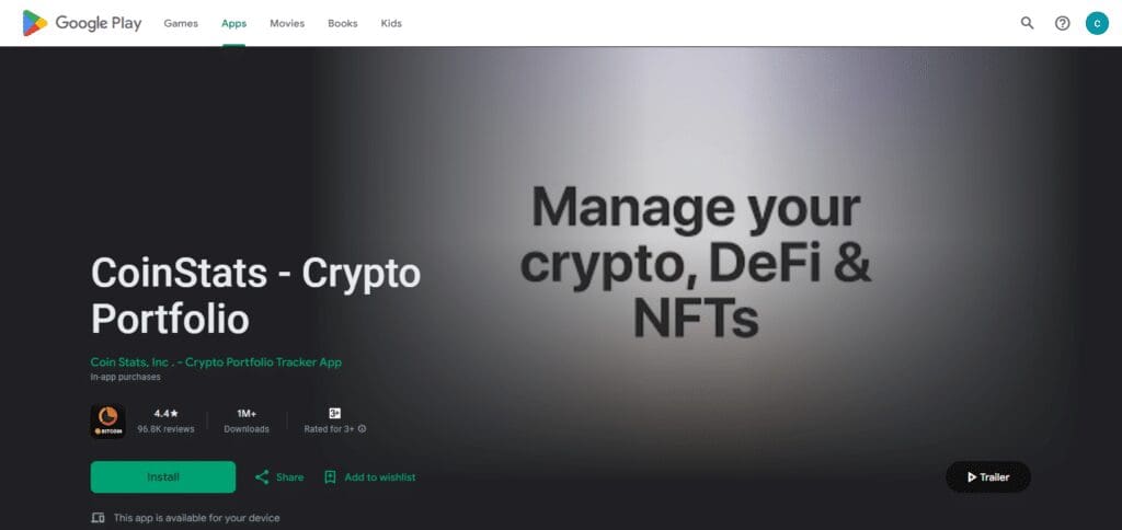 Coinstats Review: Is It a Good Crypto Portfolio Tracker 4 Getting Started With CoinStats Portfolio Tracker