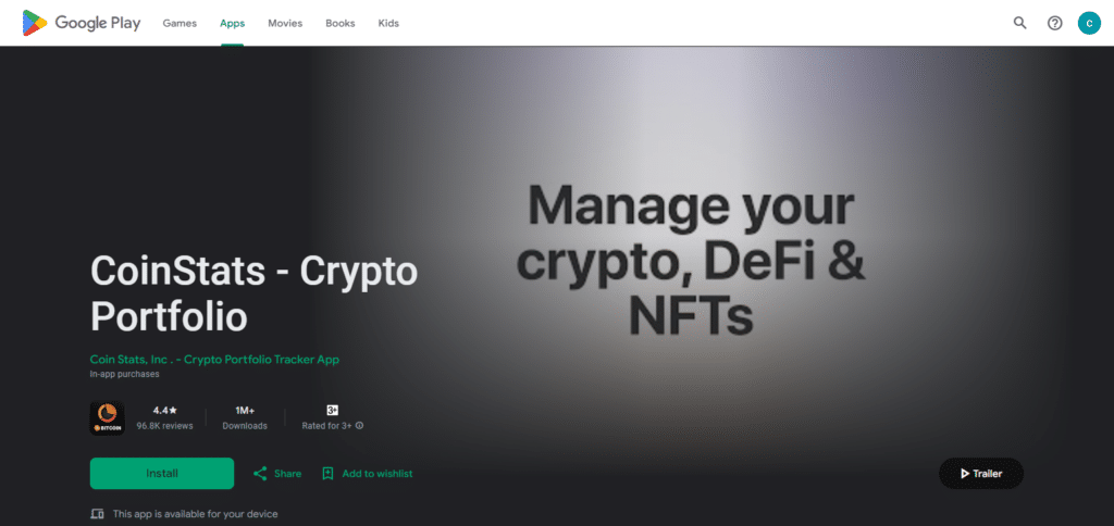 Getting Started With CoinStats Portfolio Tracker
