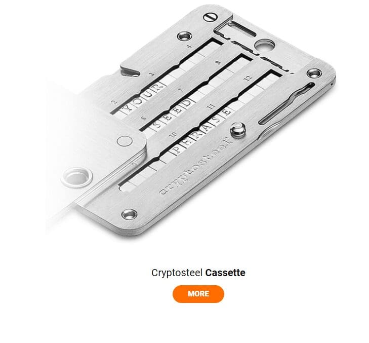 10 Best Metal Crypto Wallets in 2024 3 CryptoSteel Capsule Metal Crypto Wallet