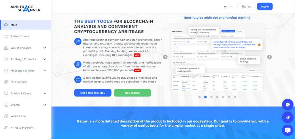10 Best Crypto Arbitrage Scanners: Maximize Your Profits 2 ArbitrageScanner Crypto Arbitrage Scanner