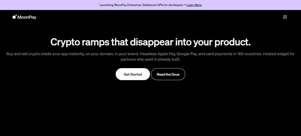 MoonPay Off Ramp
