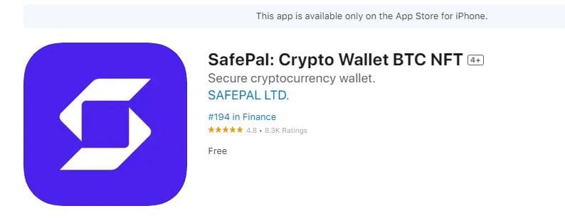 10 Best Crypto Wallets for iPhone: I Picked Top Wallets 7 Safepal Crypto Wallet For Iphone