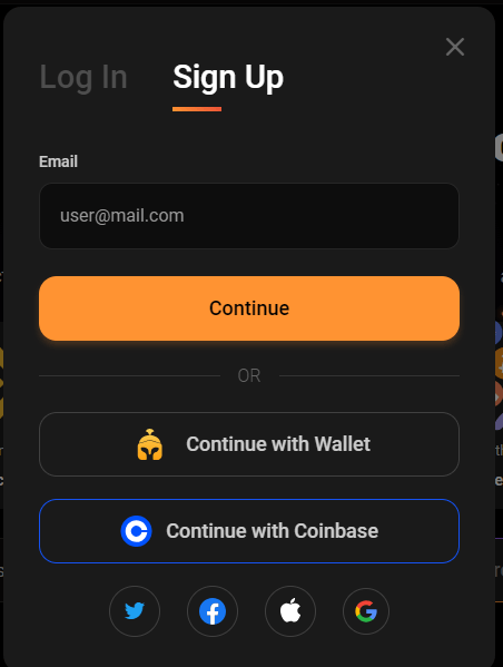 Create an Account