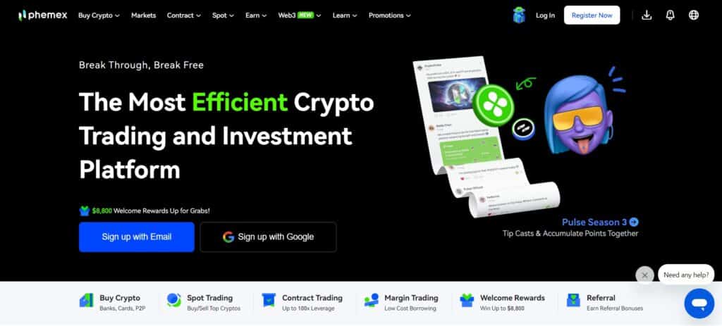 9 Best Coincheck Alternatives In 2024: Hand-Picked List 10 10. Phemex