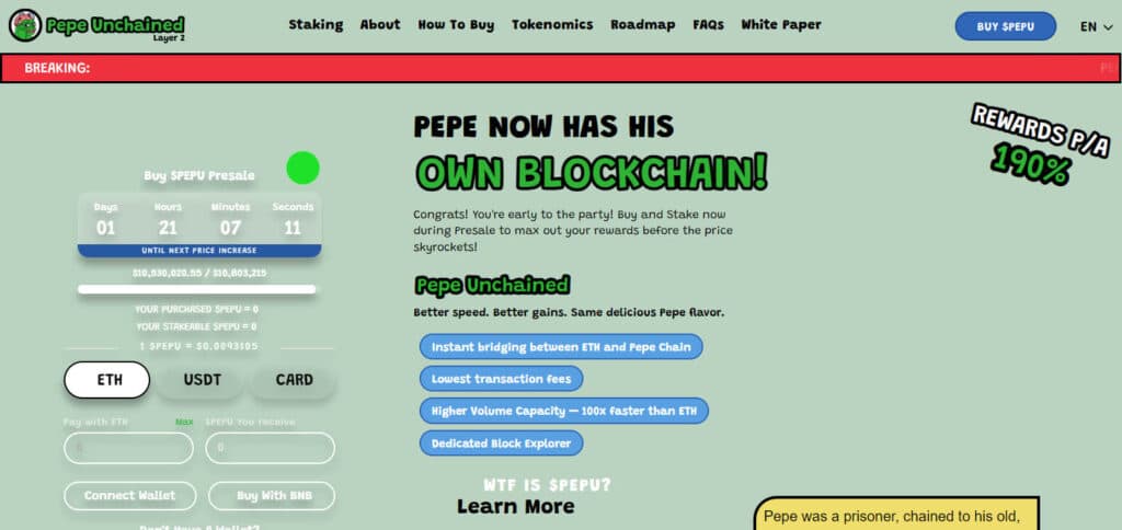 Pepe Unchained