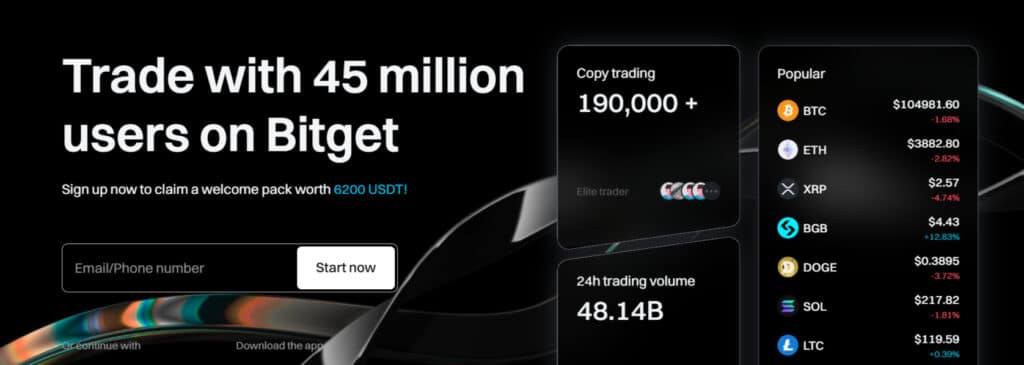 Bitget ( Most Trusted Exchange In Thailand ) 