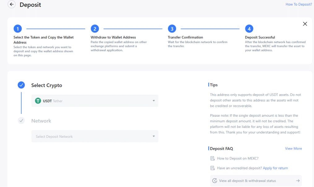 How To Buy Daddy Tate Coin: Step by Step 5 Deposit Funds