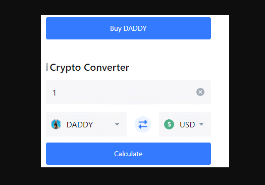 Buy Daddy Tate Coins