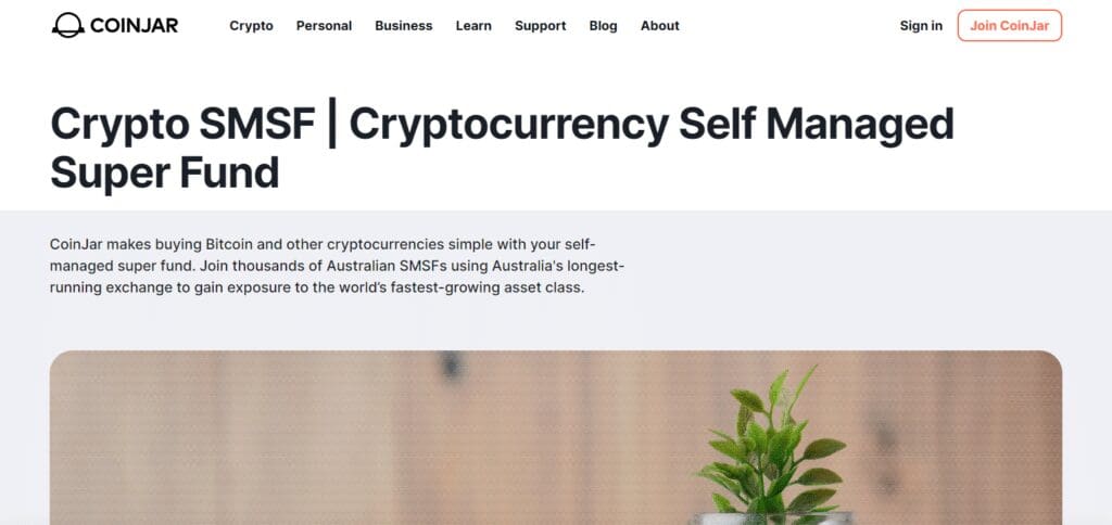 6 Best Crypto SMSFs in Australia 2024 3 CoinJar SMSF in Australia