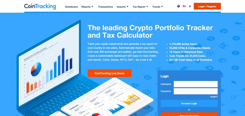 9 Best Free Tax Loss Harvesting Tools 2024 5 CoinTracking Free Tax Loss Harvesting Tool