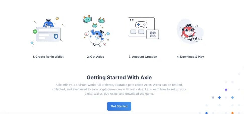 How To Play Axie Infinity: Read Our Full Review 4 This will take you to the creation of a Ronin Wallet that can be added as an extension onto your mobile or desktop browser.