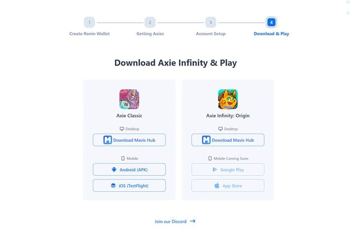 How To Play Axie Infinity: Read Our Full Review 7 After choosing and buying your Axies, download the Axie Infinity game onto your PC. This guide covers only the computer version of it.