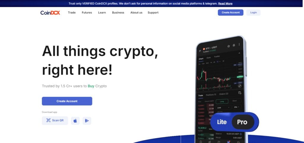 How to Sell Crypto in India in 3 Steps 2 Choose a Trusted Crypto Exchange