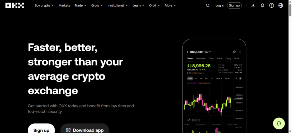 OKX provides digital asset products and services for spot trading