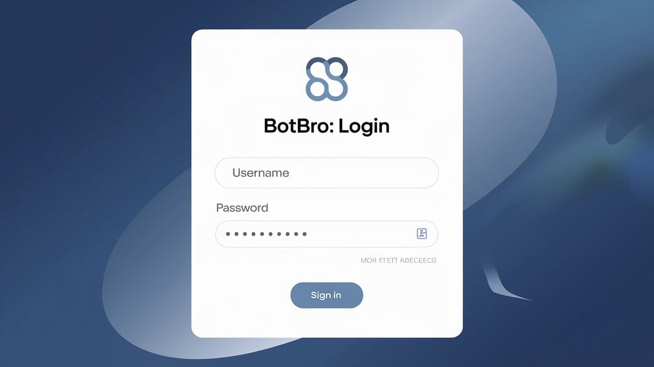 Botbro Login: Access Your Botbro Account Easily